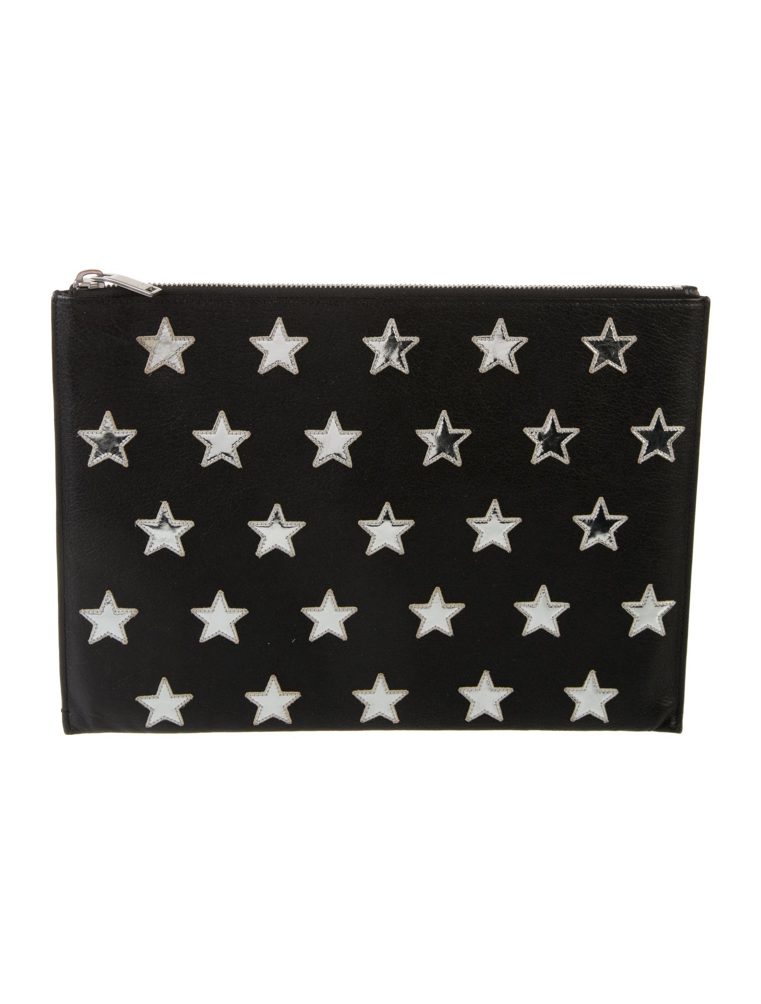 Saint Laurent Leather Clutch