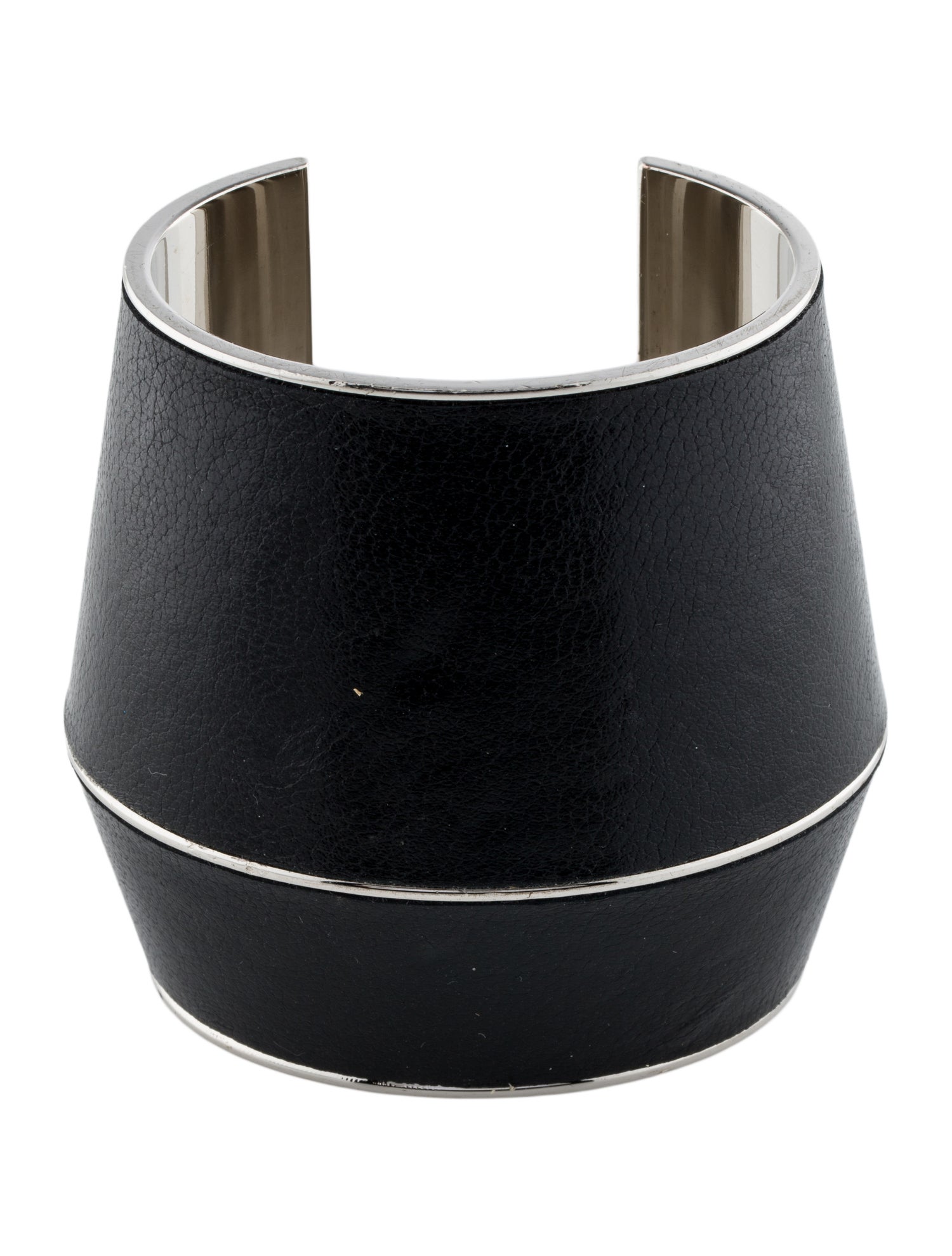 Saint Laurent Leather Cuff Bracelet