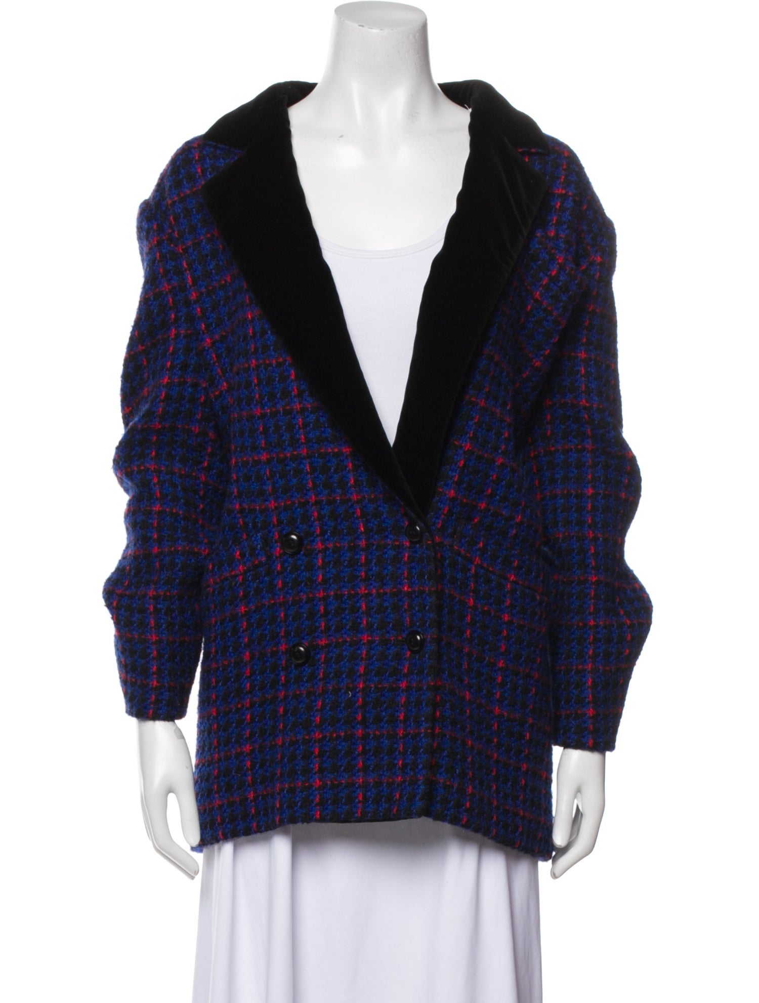 Yves Saint Laurent Rive Gauche Vintage Late 1970's - Early 1980's Coat