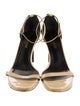Saint Laurent Patent Leather Sandals