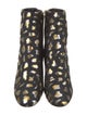 Saint Laurent Animal Print Boots