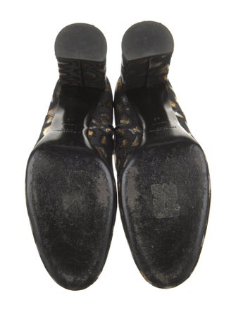 Saint Laurent Animal Print Boots