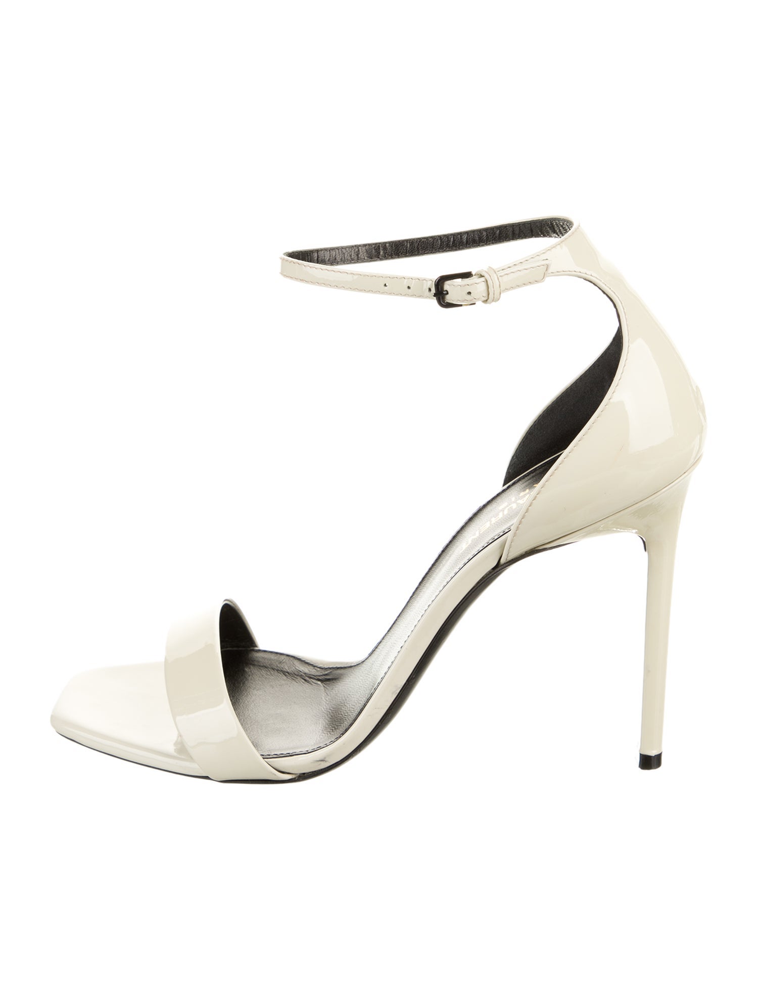 Saint Laurent Patent Leather Sandals