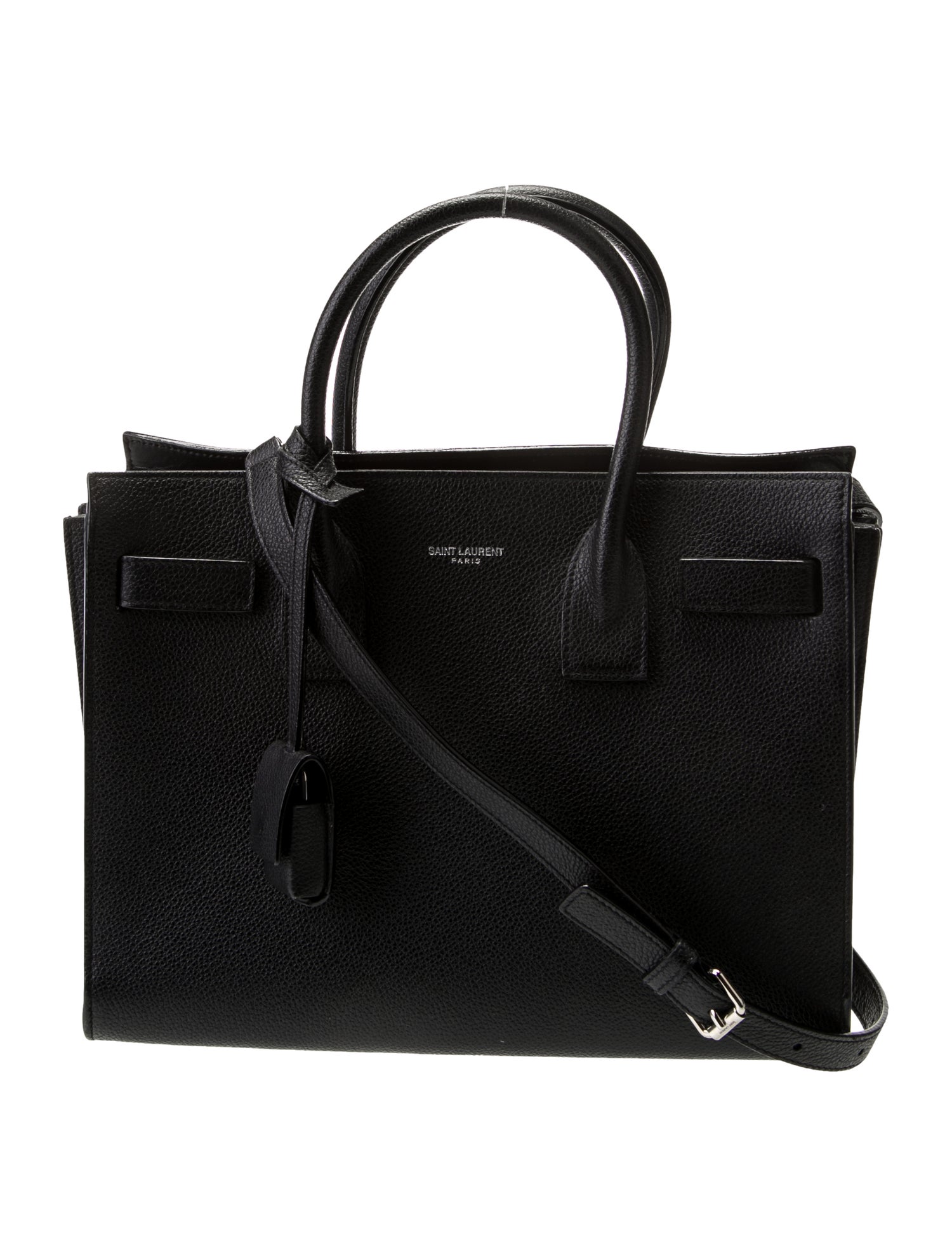 Saint Laurent Calf Leather Sac De Jour Small