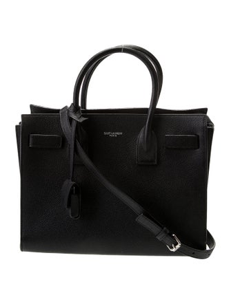 Saint Laurent Calf Leather Sac De Jour Small