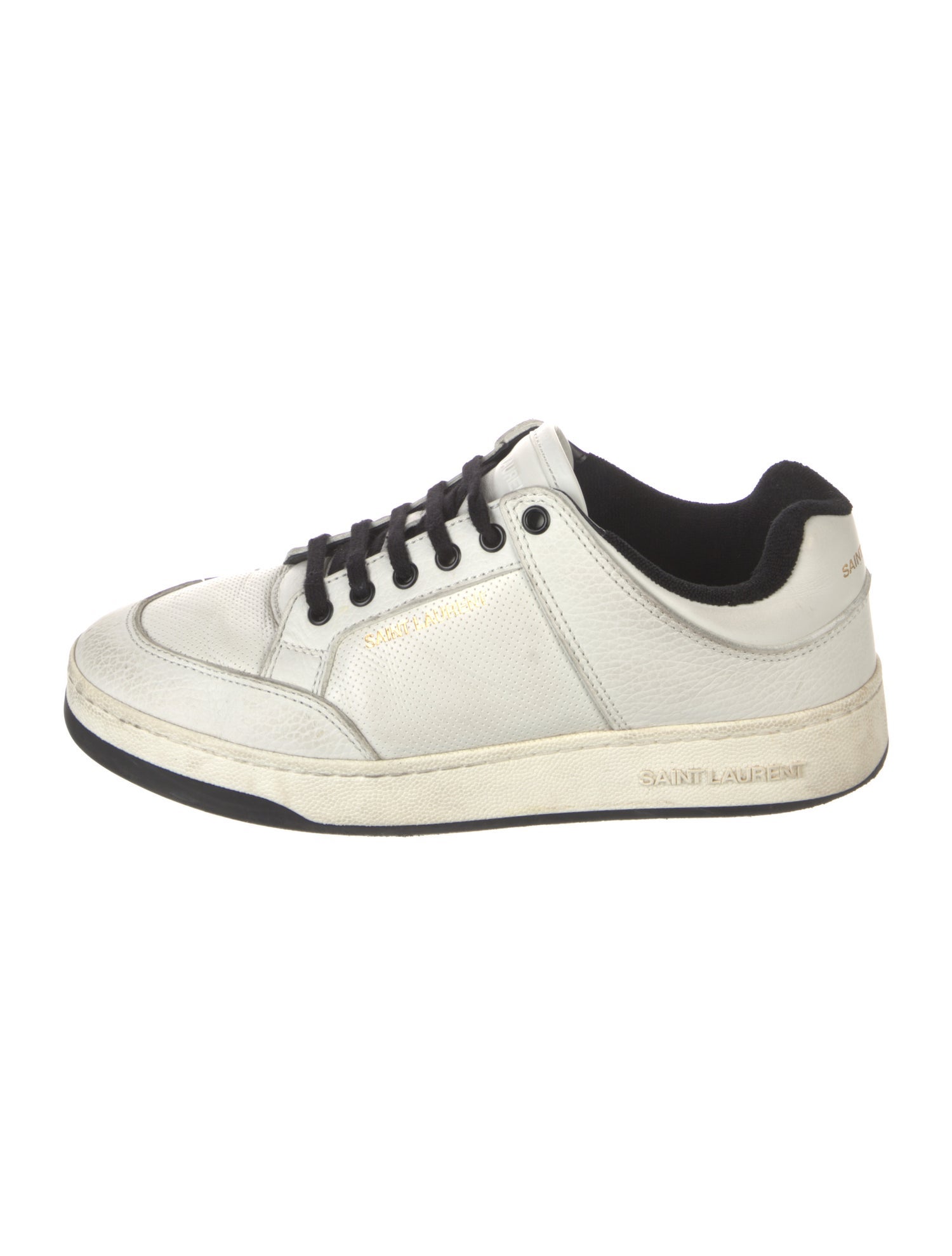 Saint Laurent Leather Sneakers