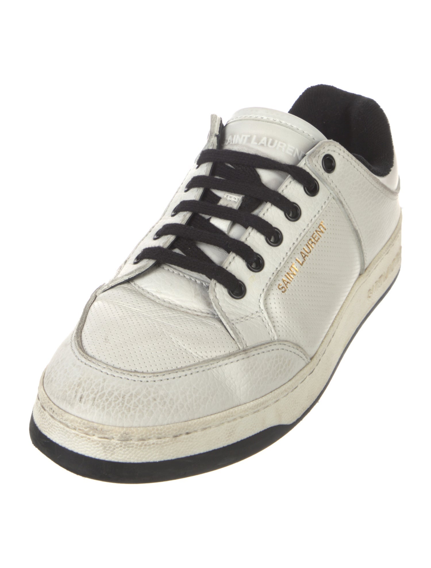 Saint Laurent Leather Sneakers