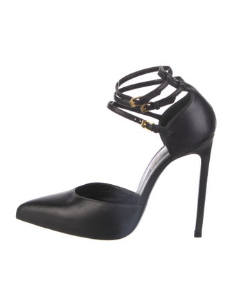 Saint Laurent Leather D'Orsay Pumps