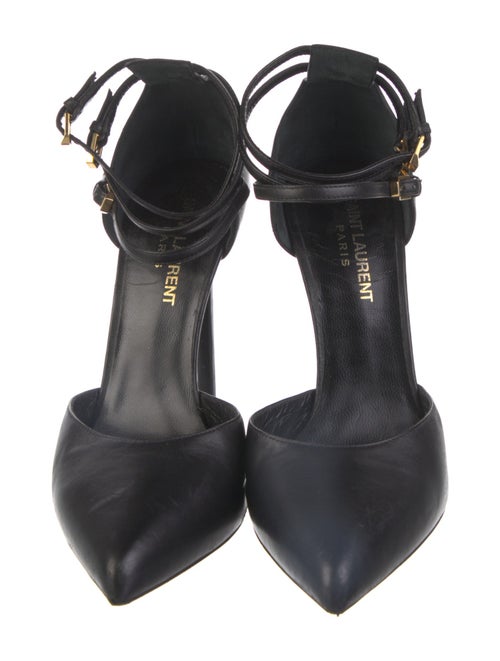 Saint Laurent Leather D'Orsay Pumps