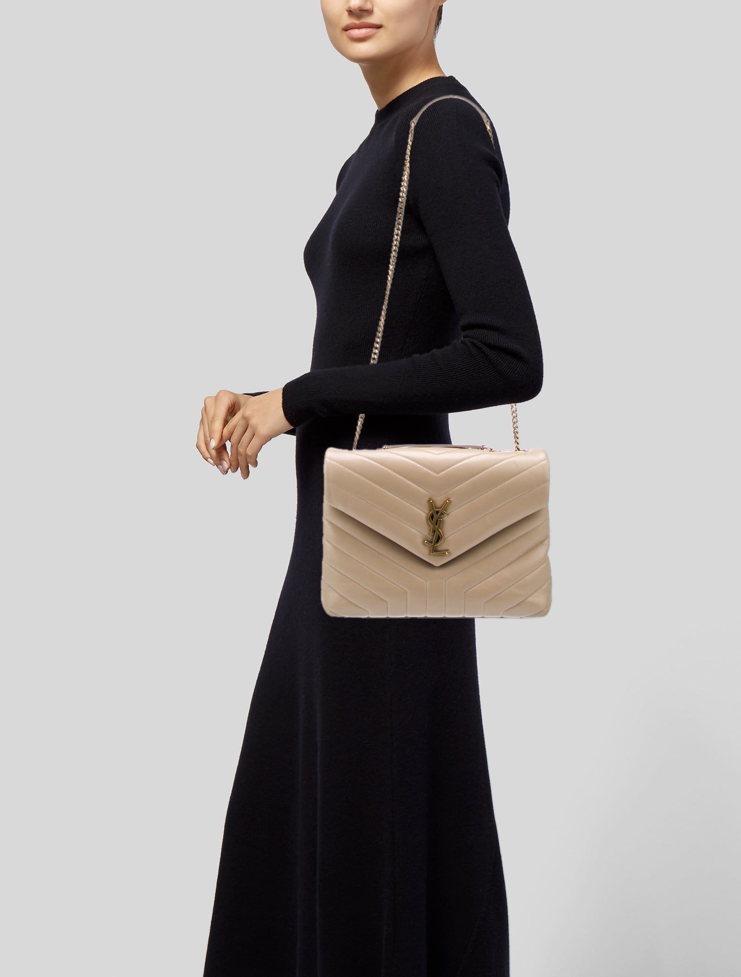 Saint Laurent Quilted LouLou Medium