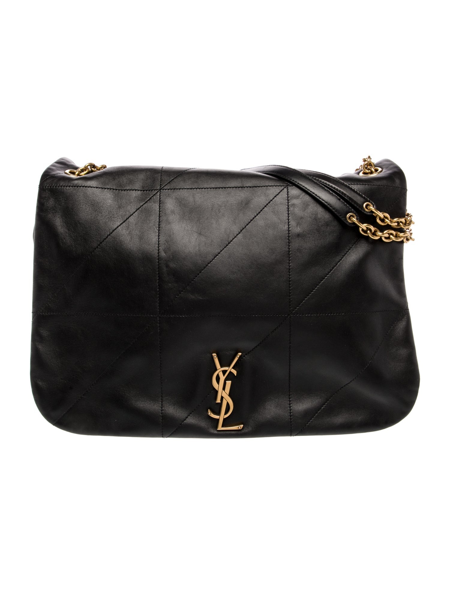 MM6 Maison Margiela Leather Chain-Linked Shoulder Bag