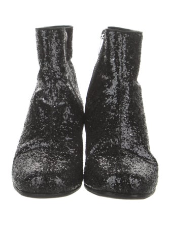 Saint Laurent Glitter Boots