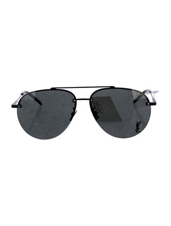 Saint Laurent Aviator Tinted Sunglasses