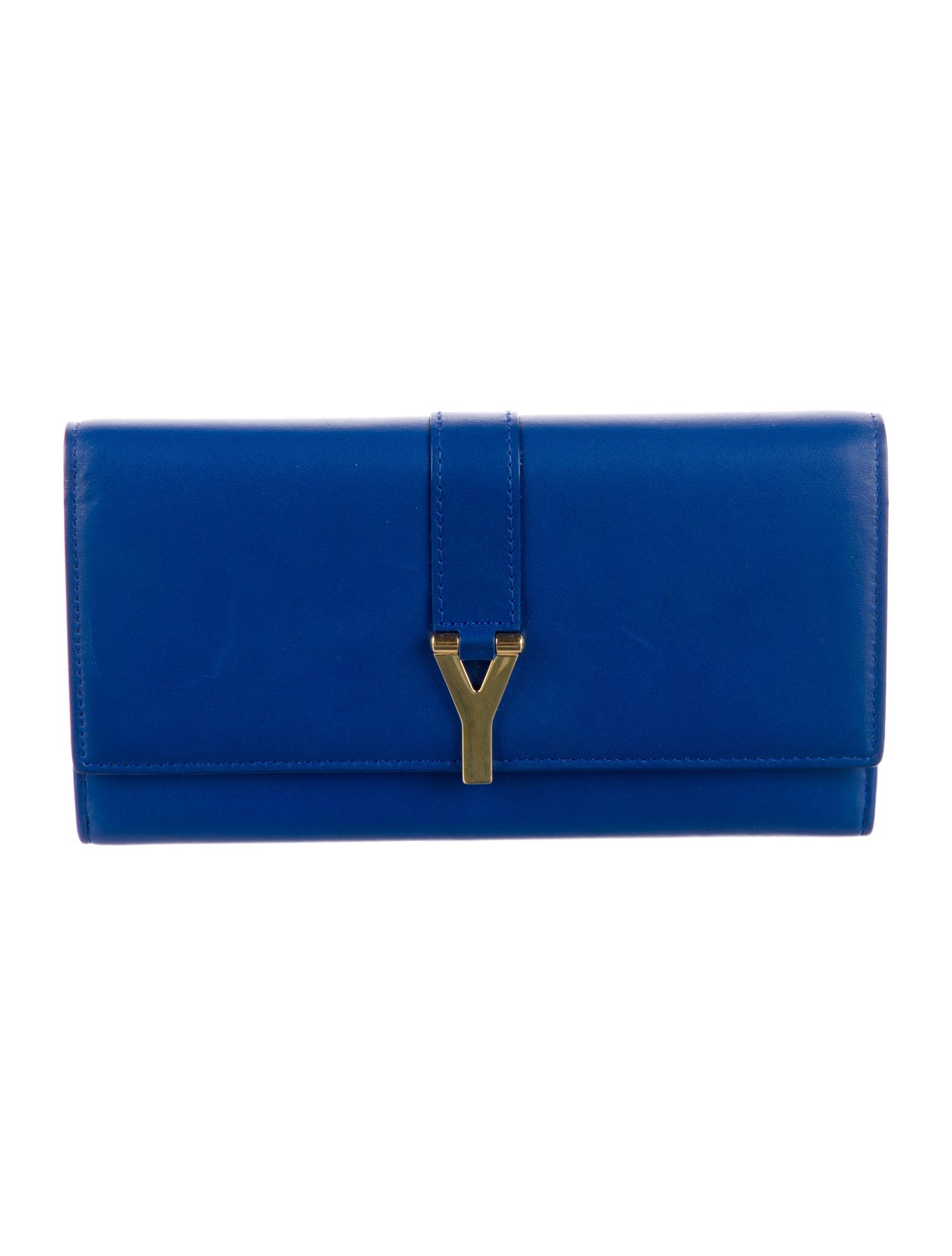 Saint Laurent Leather Continental Wallet