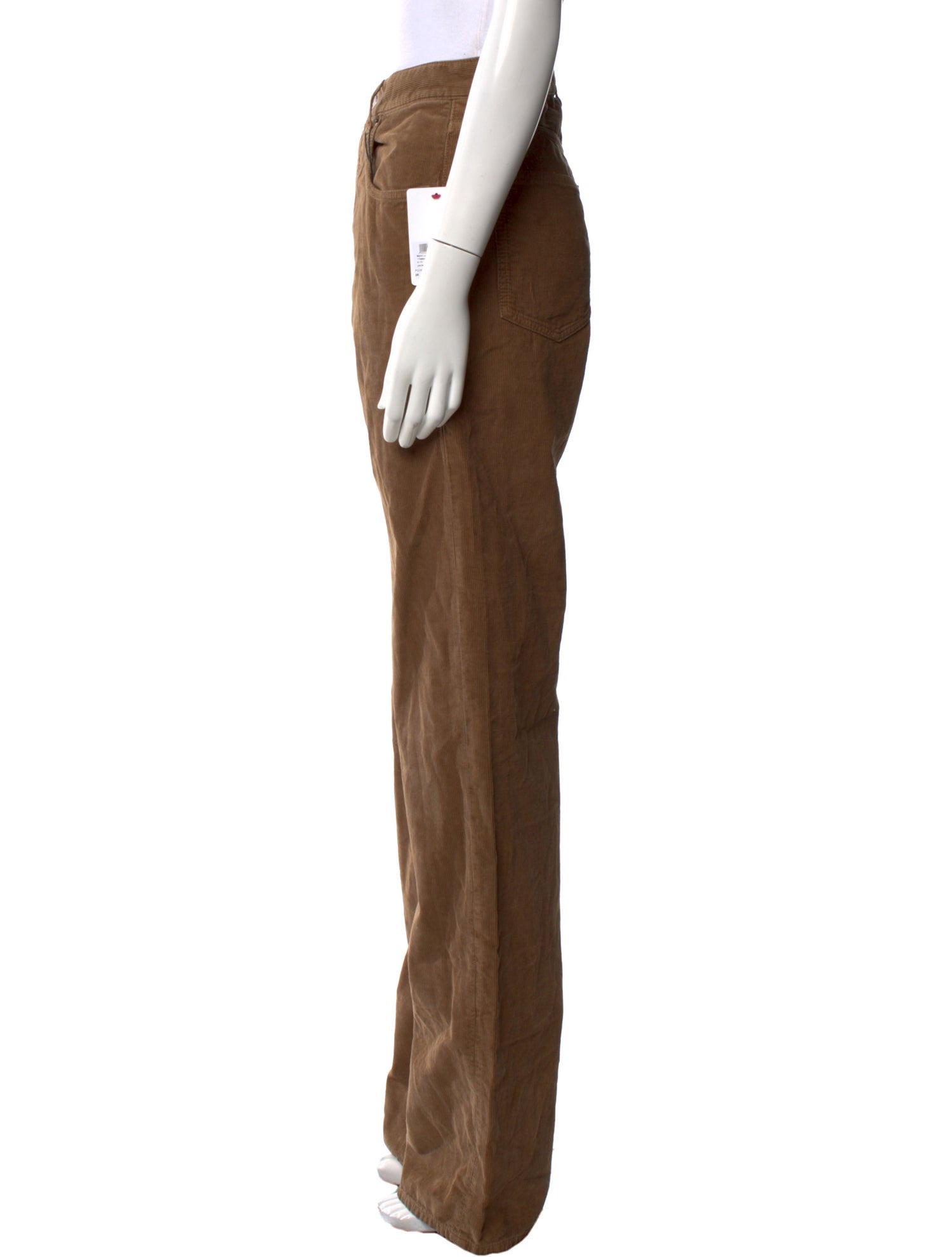 Saint Laurent Corduroy Wide Leg Pants
