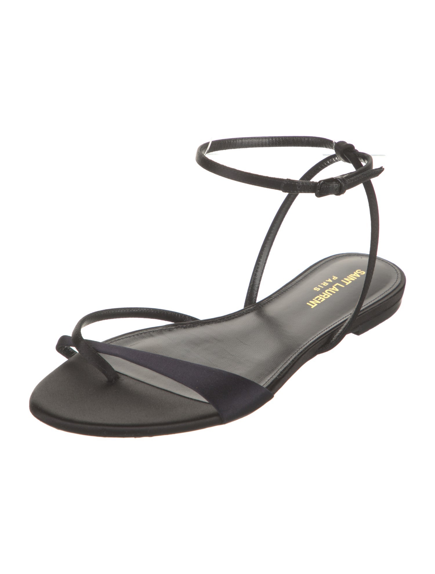 Saint Laurent Satin Sandals