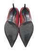 Saint Laurent Leather Colorblock Pattern Pumps