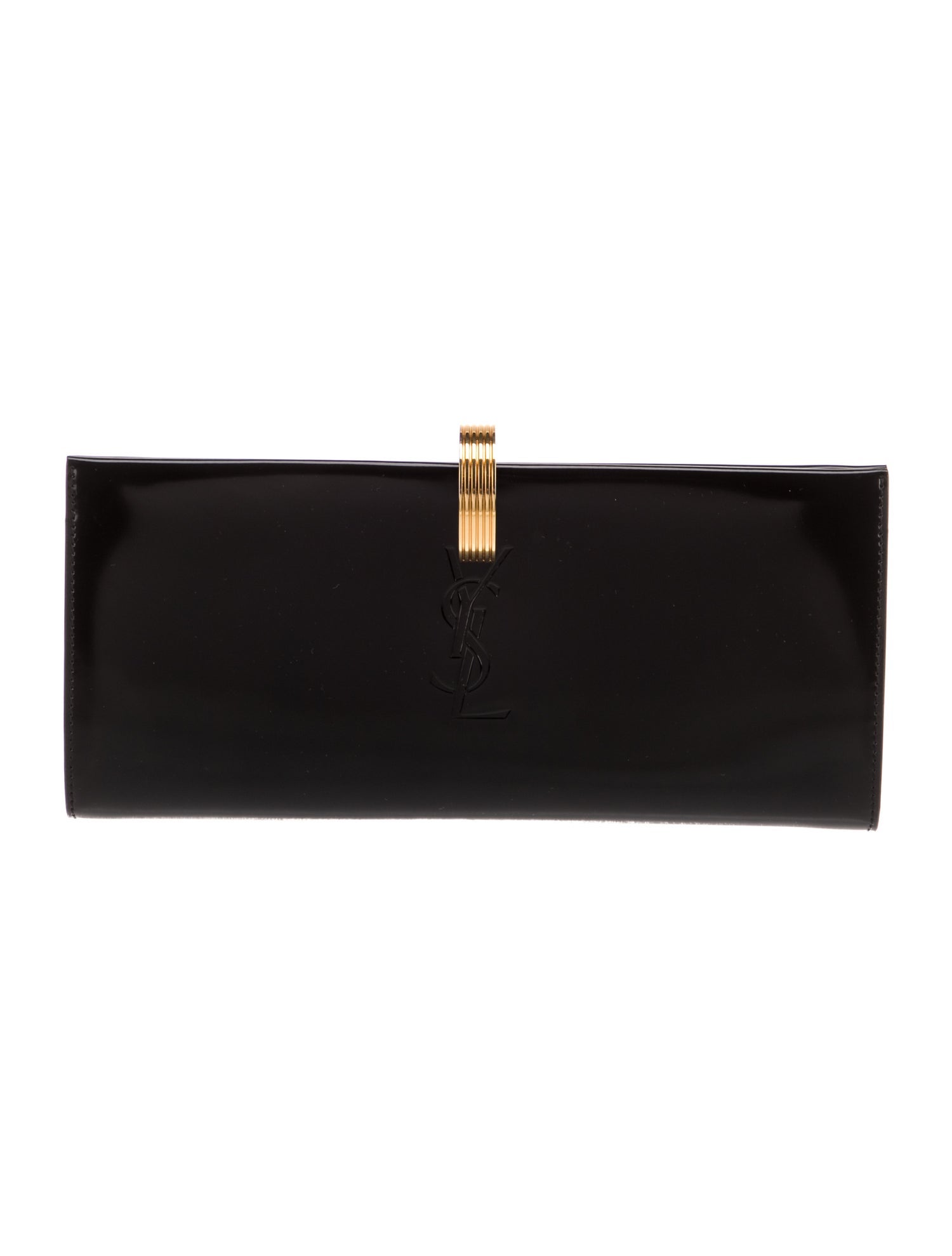 Saint Laurent Patent Leather Evening Bag 2024