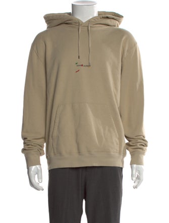 Saint Laurent 2021 Signature Logo Hoodie