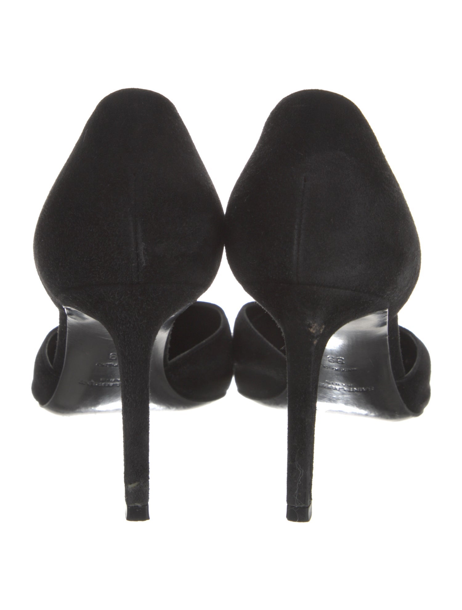Saint Laurent Suede D'Orsay Pumps