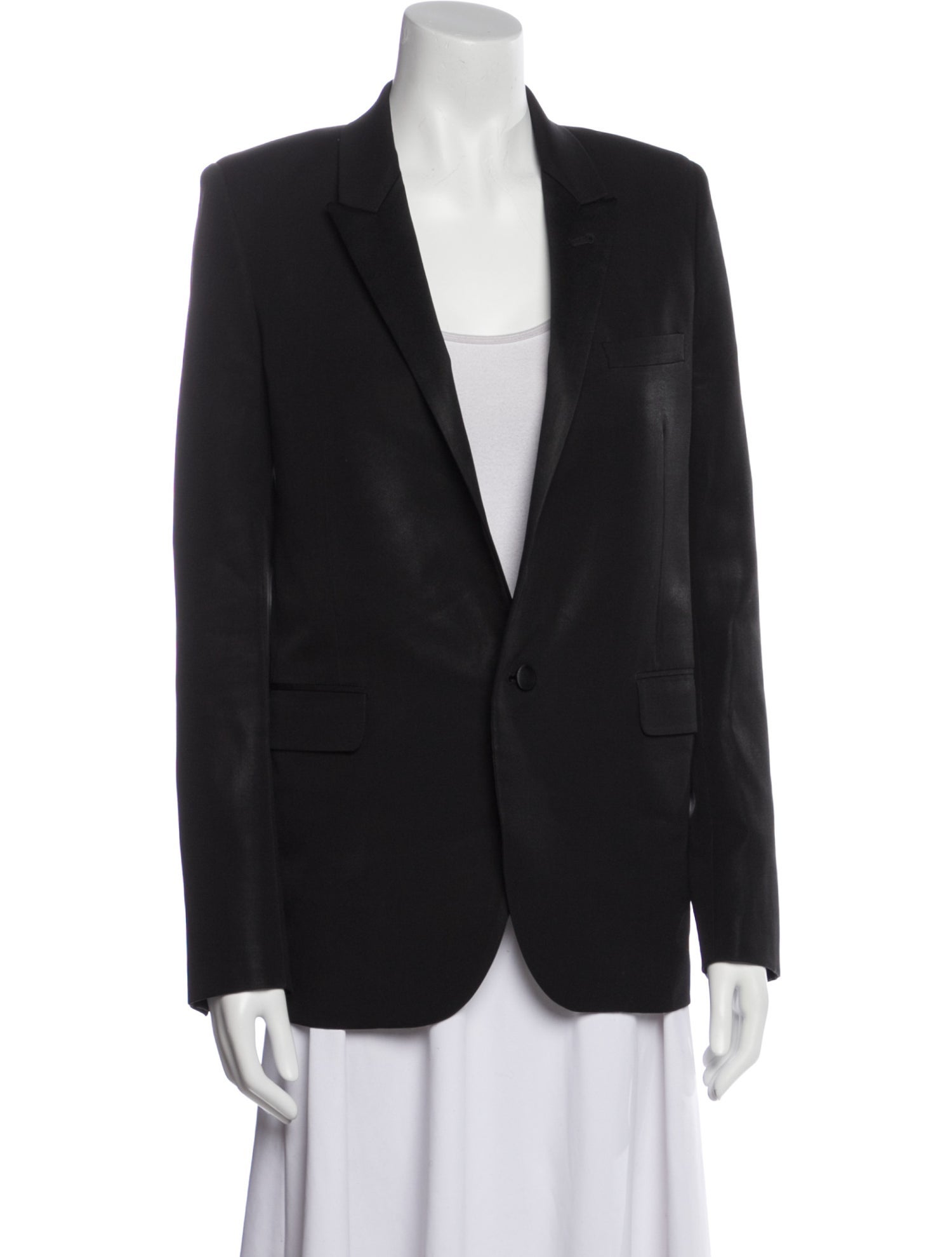 Saint Laurent Virgin Wool Blazer