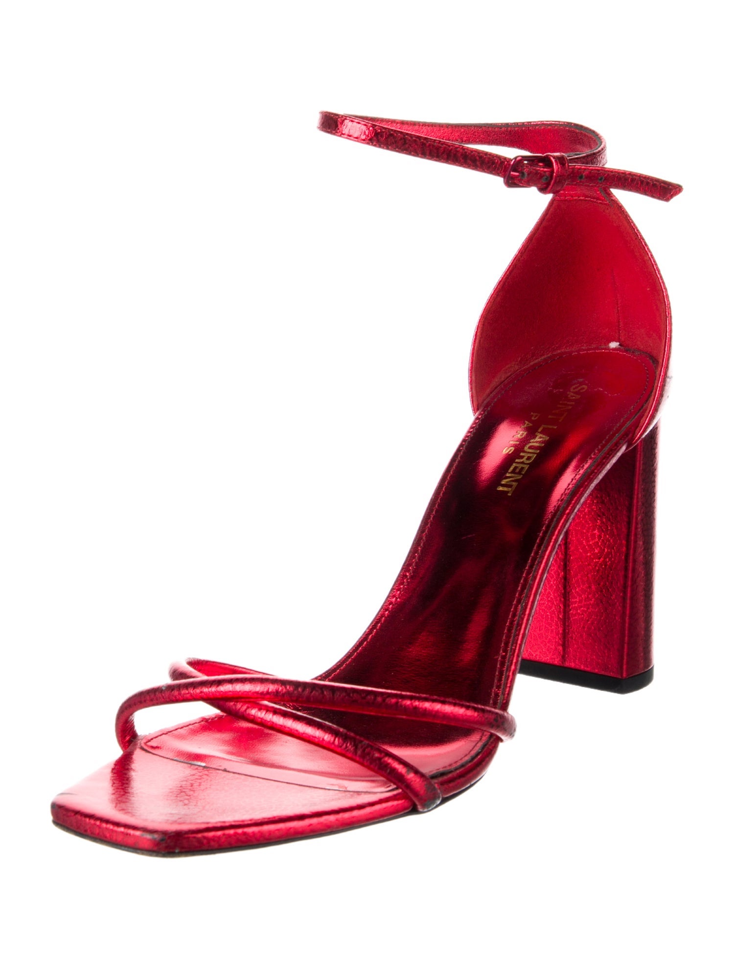 Saint Laurent Leather Sandals