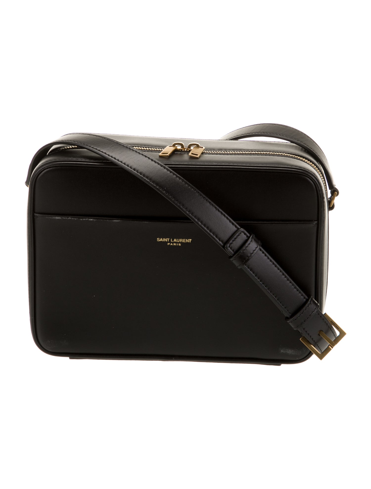 Saint Laurent Leather Crossbody Bag 2025