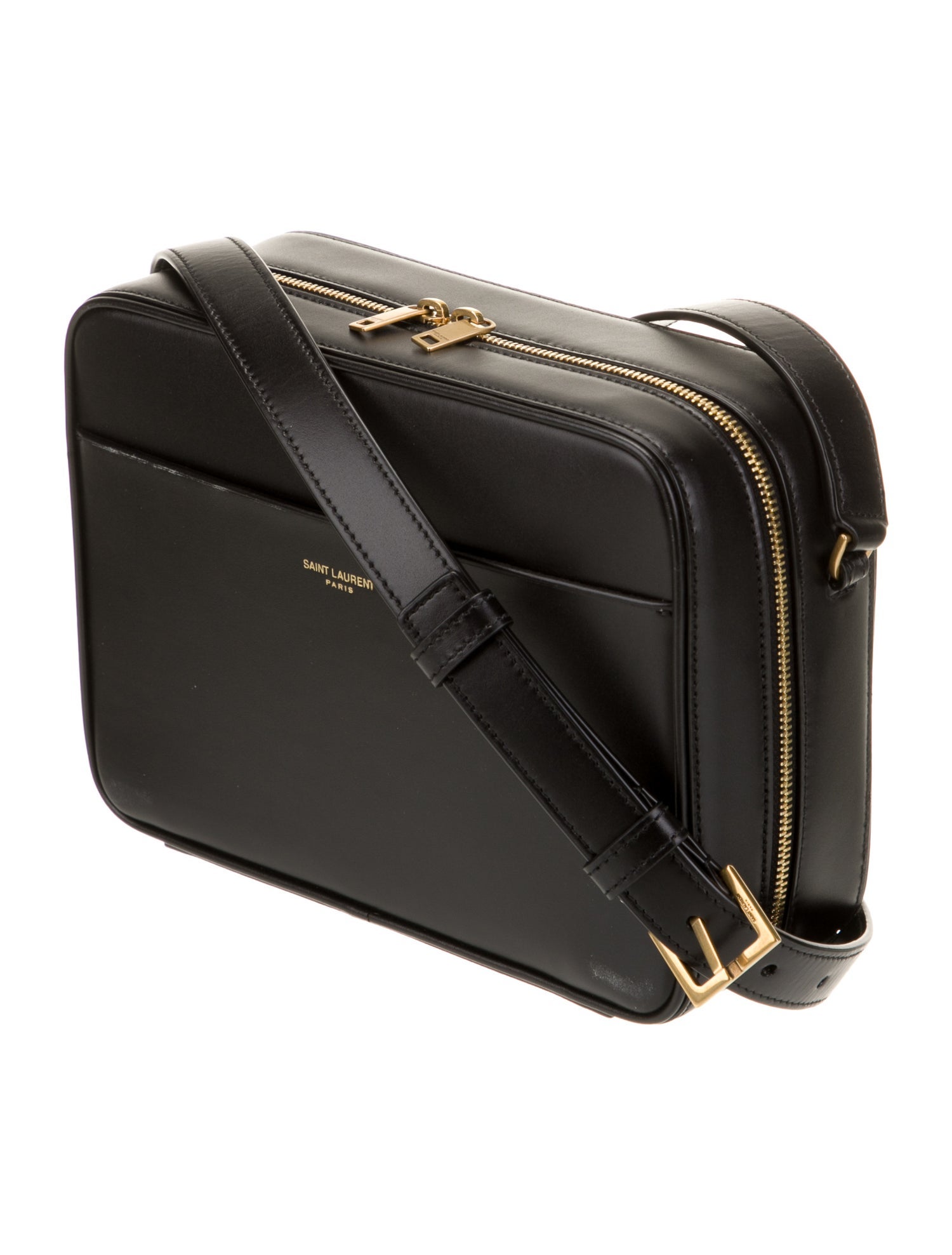 Saint Laurent Leather Crossbody Bag 2025
