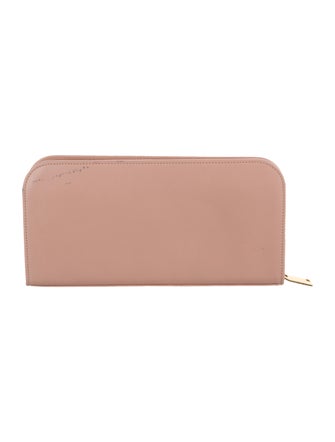 Saint Laurent 2014 Zip Around Continental Wallet Leather Continental Wallet