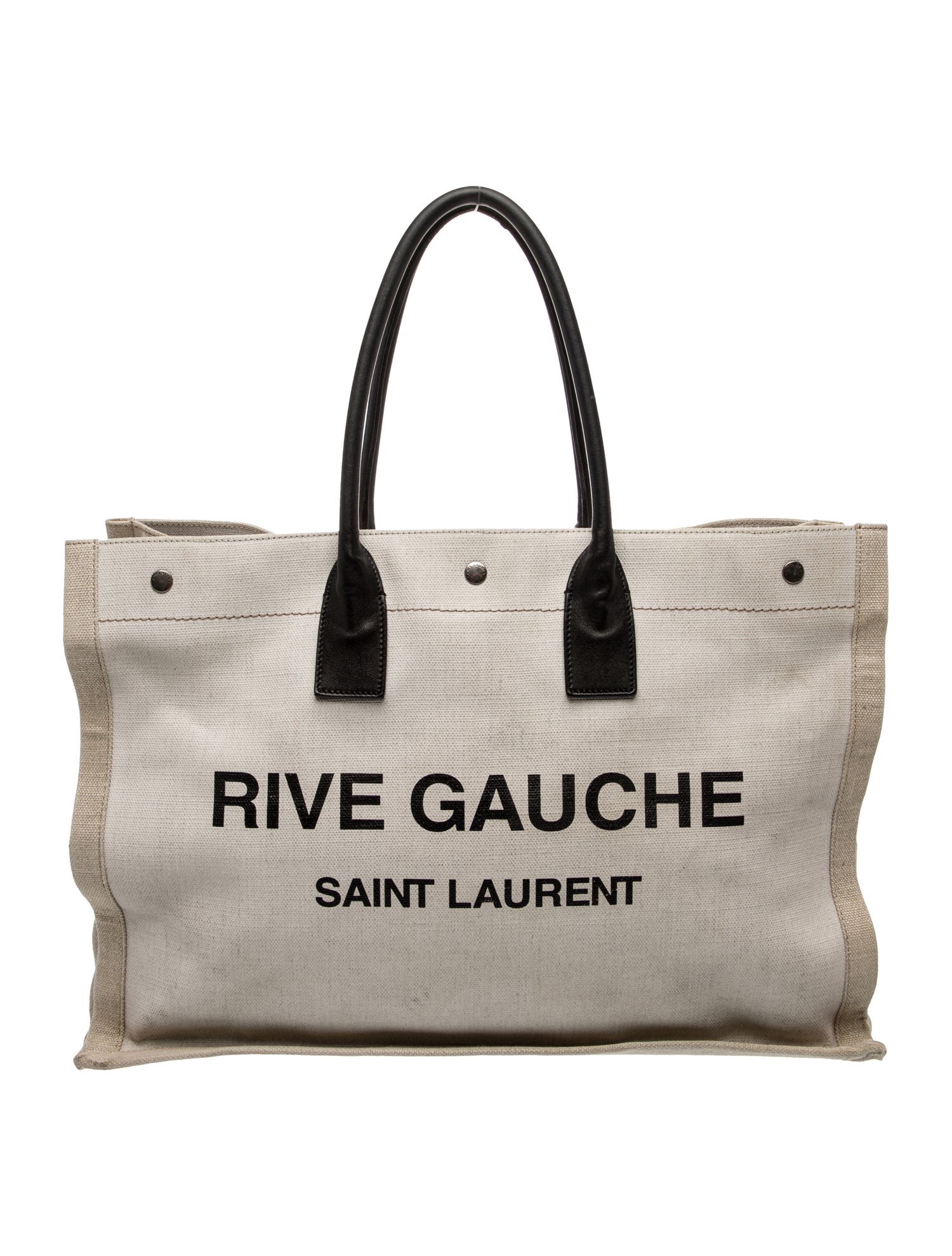 Saint Laurent Canvas Rive Gauche Large