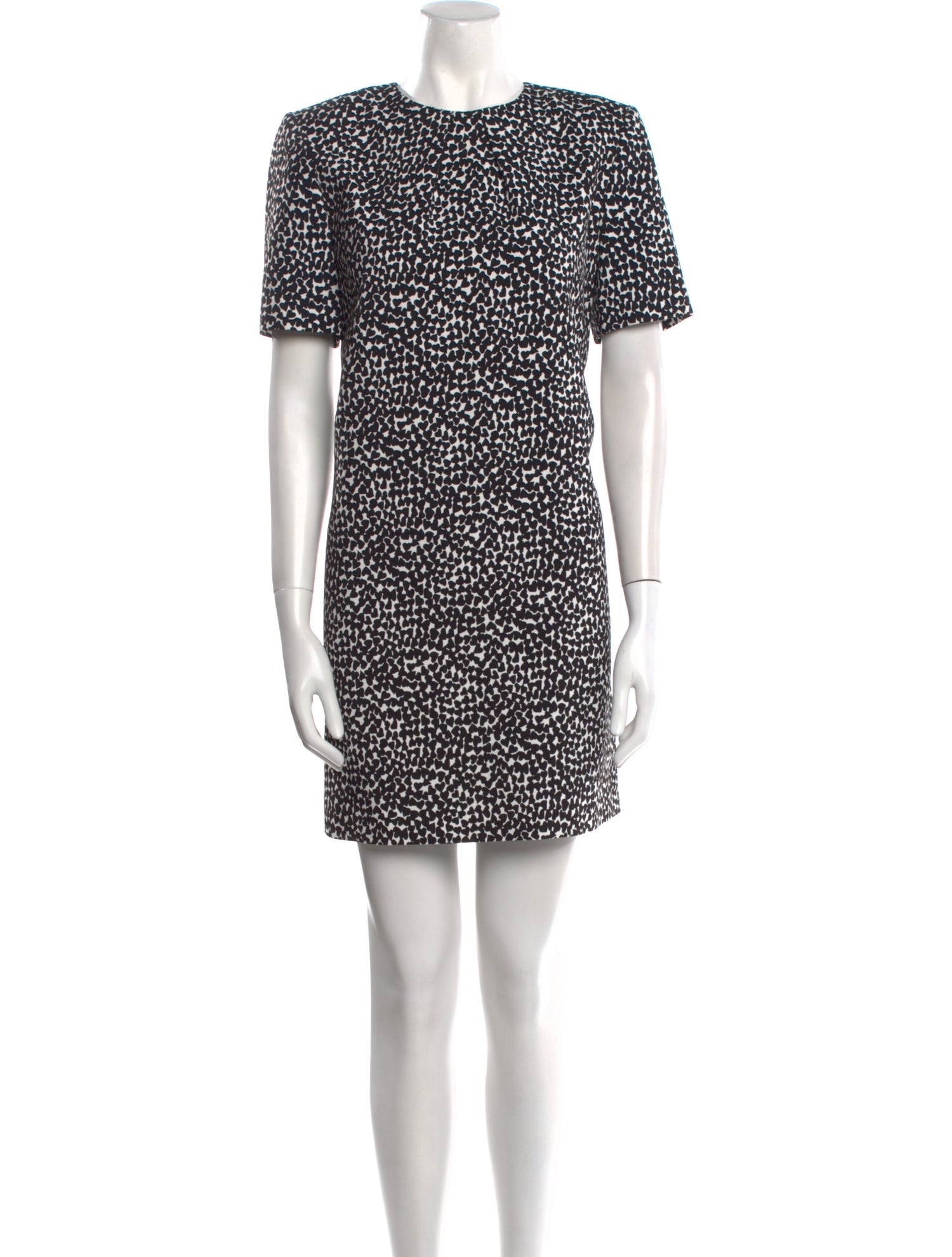 Saint Laurent Printed Mini Dress