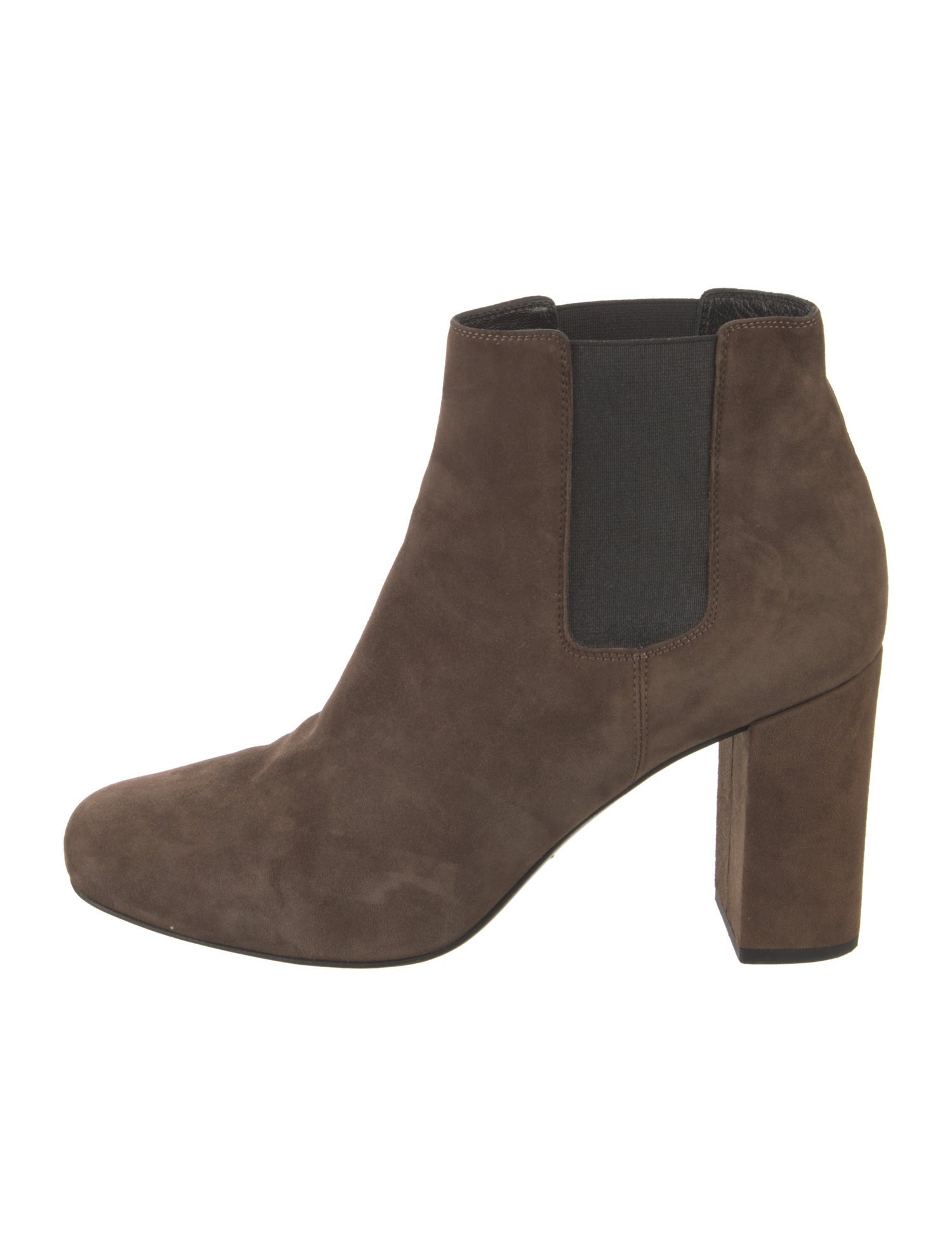 Saint Laurent Suede Chelsea Boots