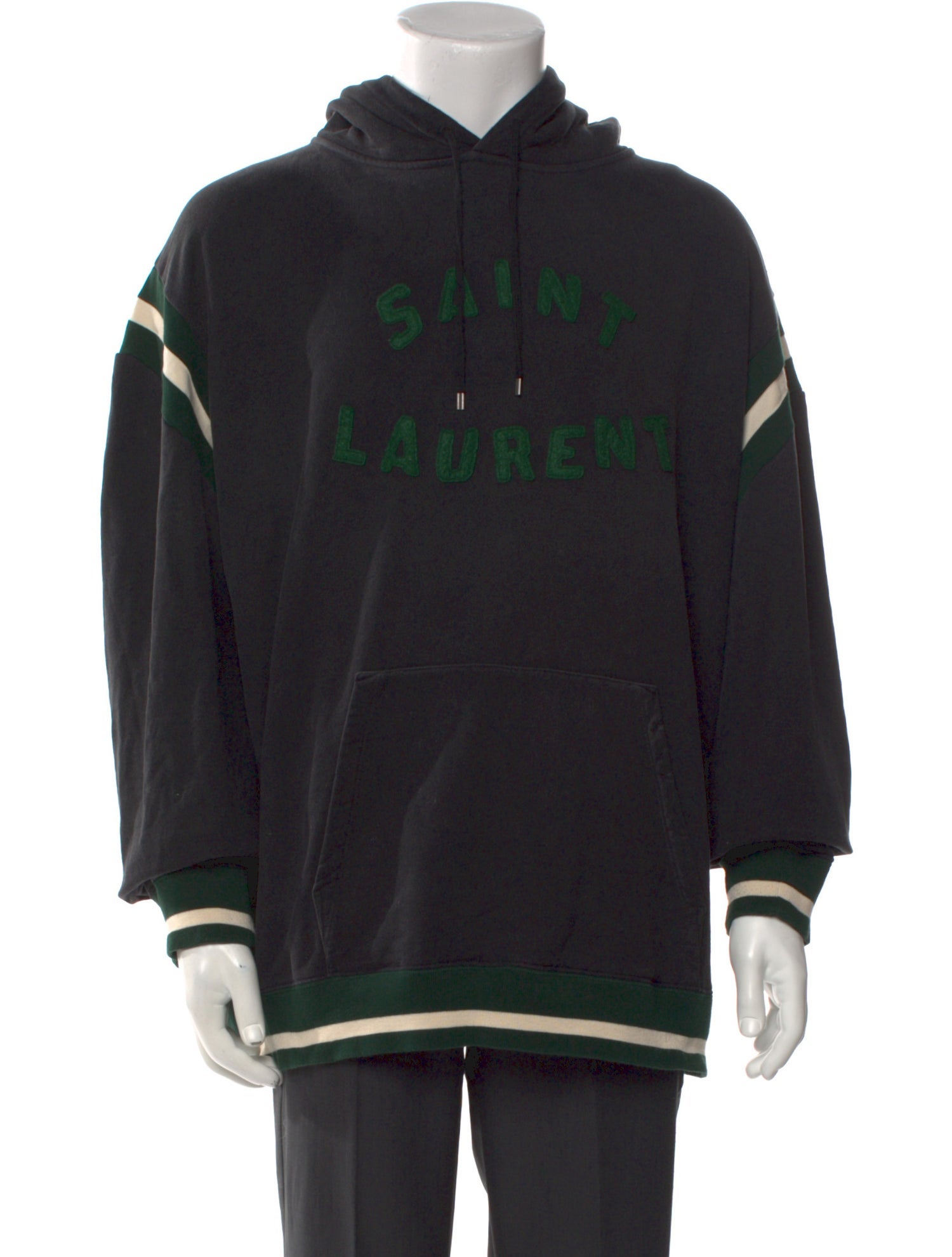 Saint Laurent 2022 Graphic Print Hoodie