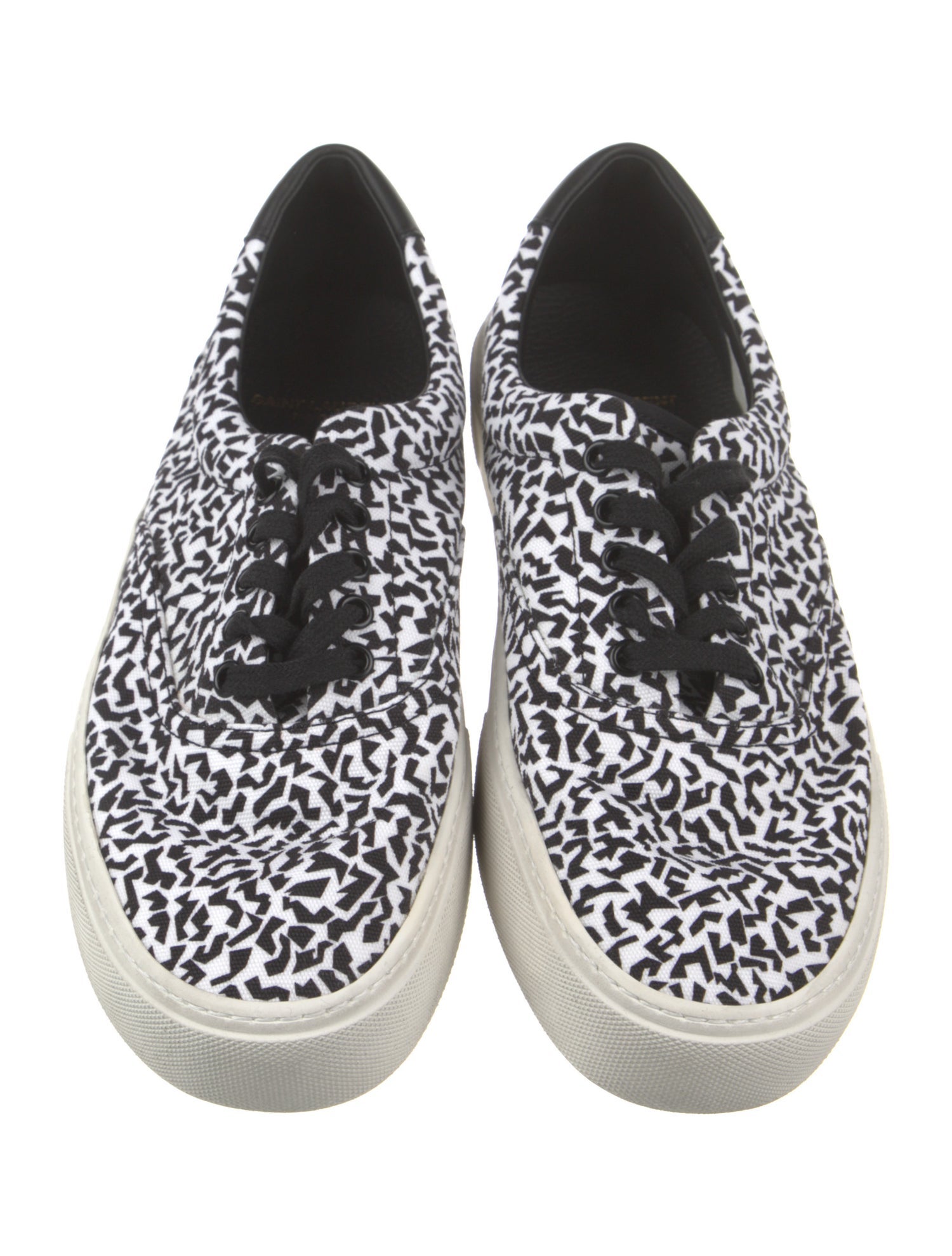 Saint Laurent Canvas Printed Sneakers