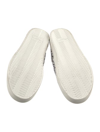 Saint Laurent Canvas Printed Sneakers