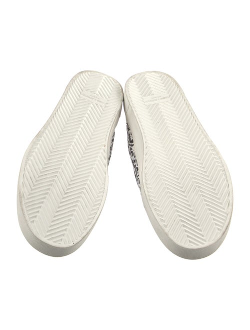 Saint Laurent Canvas Printed Sneakers