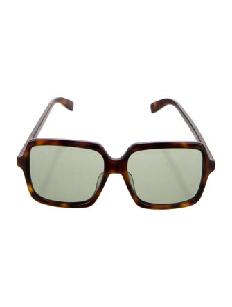 Saint Laurent Square Tinted Sunglasses