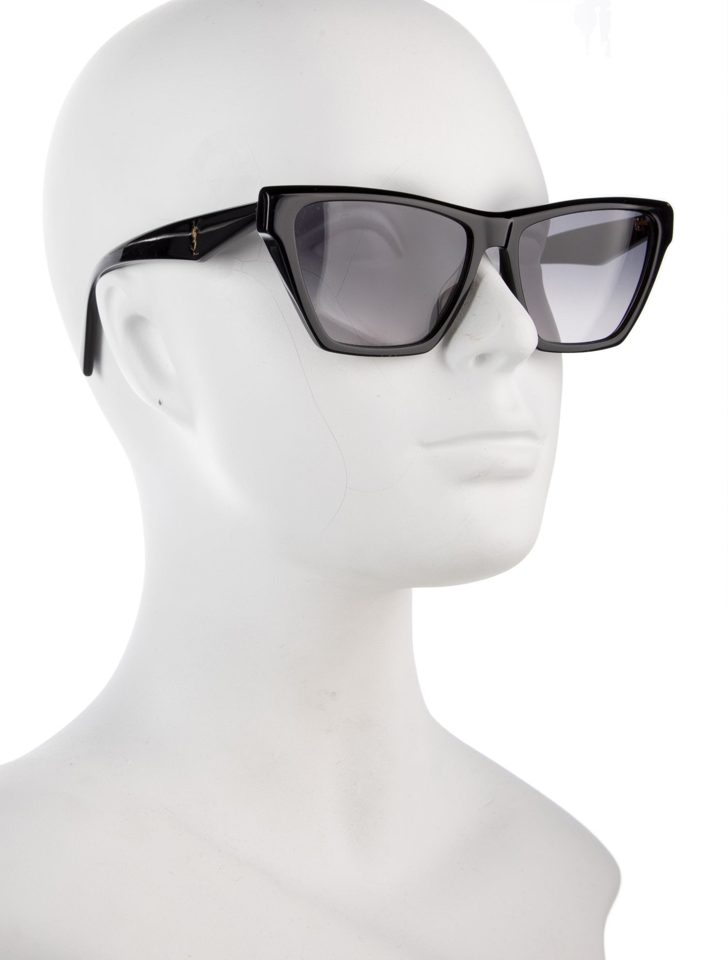Saint Laurent Square Gradient Sunglasses
