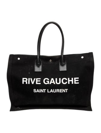 Saint Laurent Canvas Rive Gauche Large