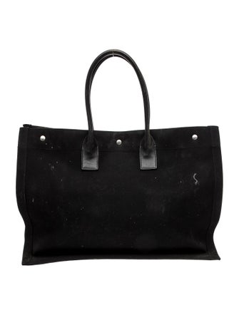 Saint Laurent Canvas Rive Gauche Large