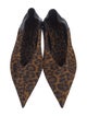 Saint Laurent Animal Print Flats