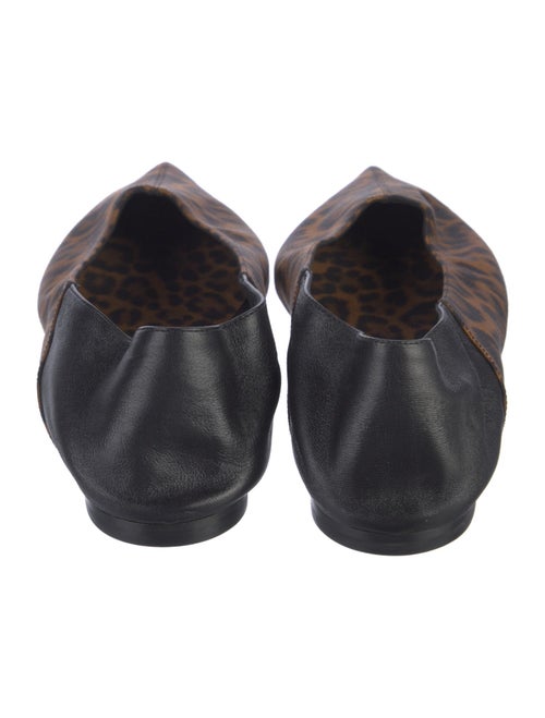 Saint Laurent Animal Print Flats