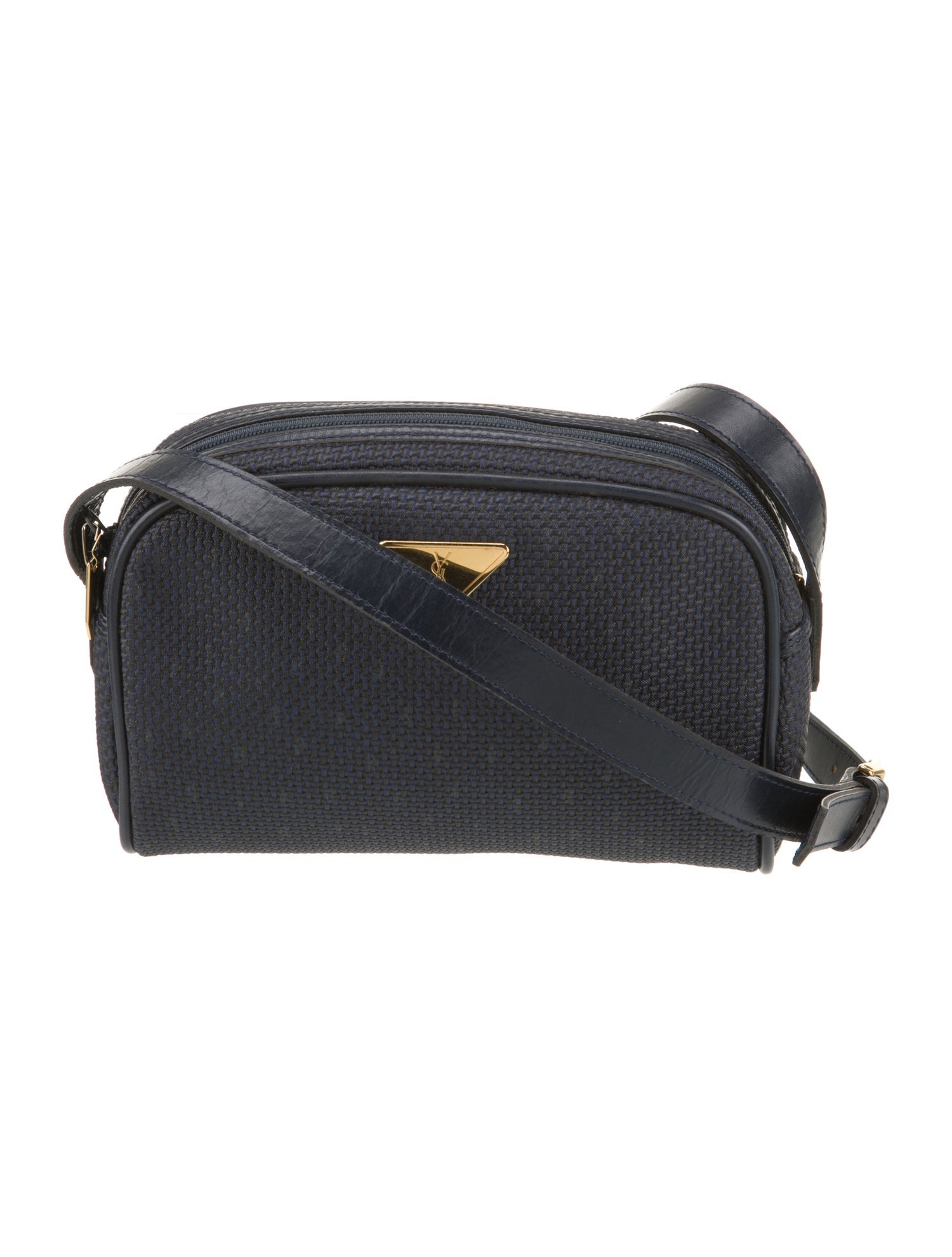 Yves Saint Laurent Leather Messenger Bag