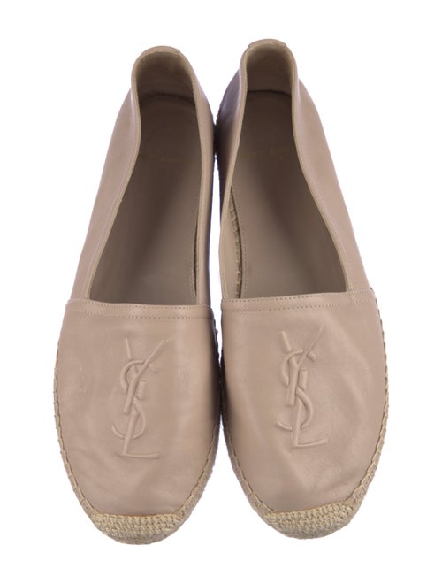 Saint Laurent Leather Espadrilles