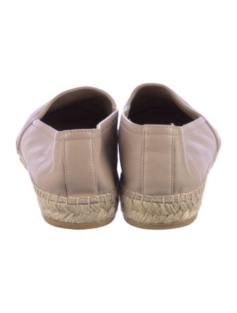 Saint Laurent Leather Espadrilles