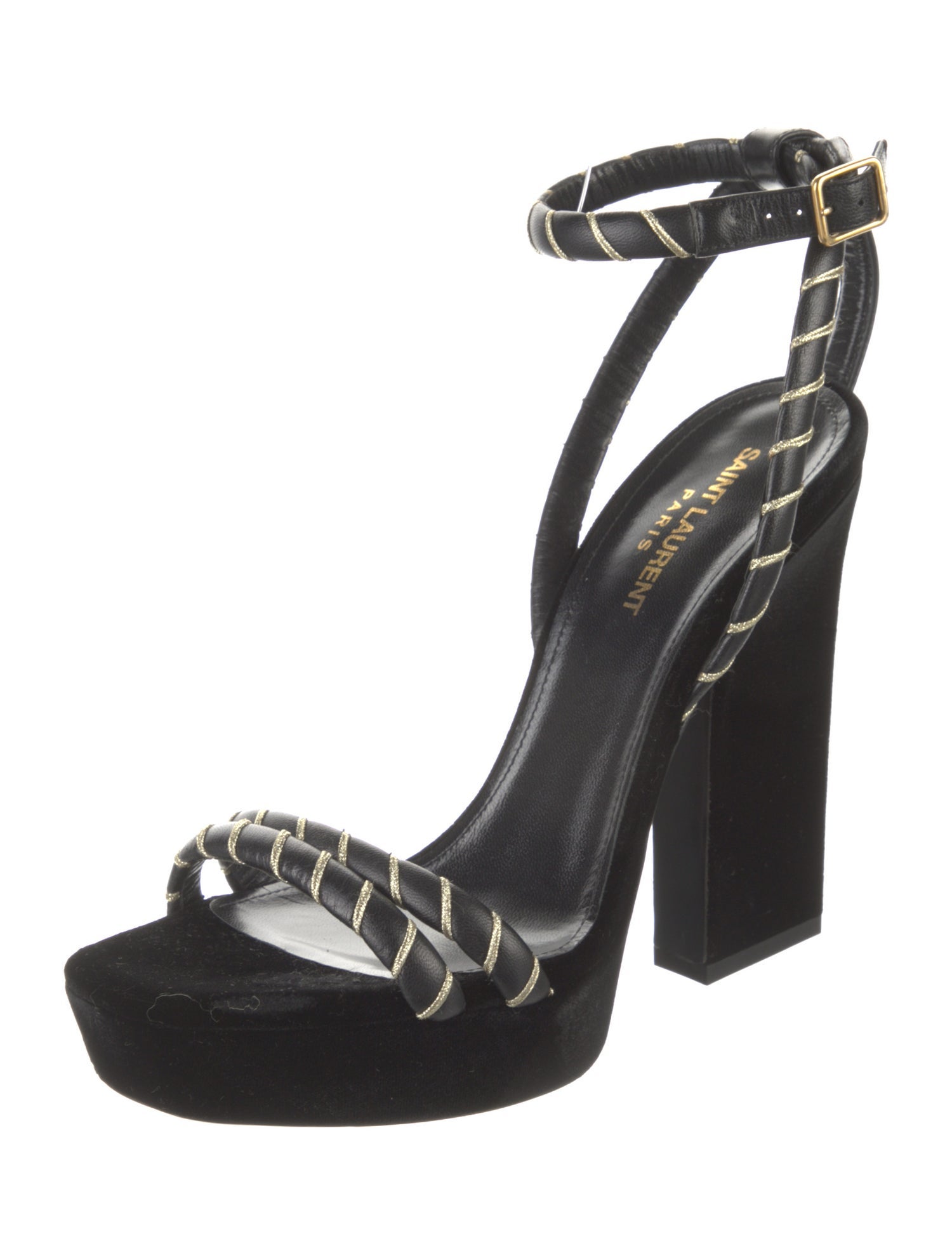 Saint Laurent Leather Sandals