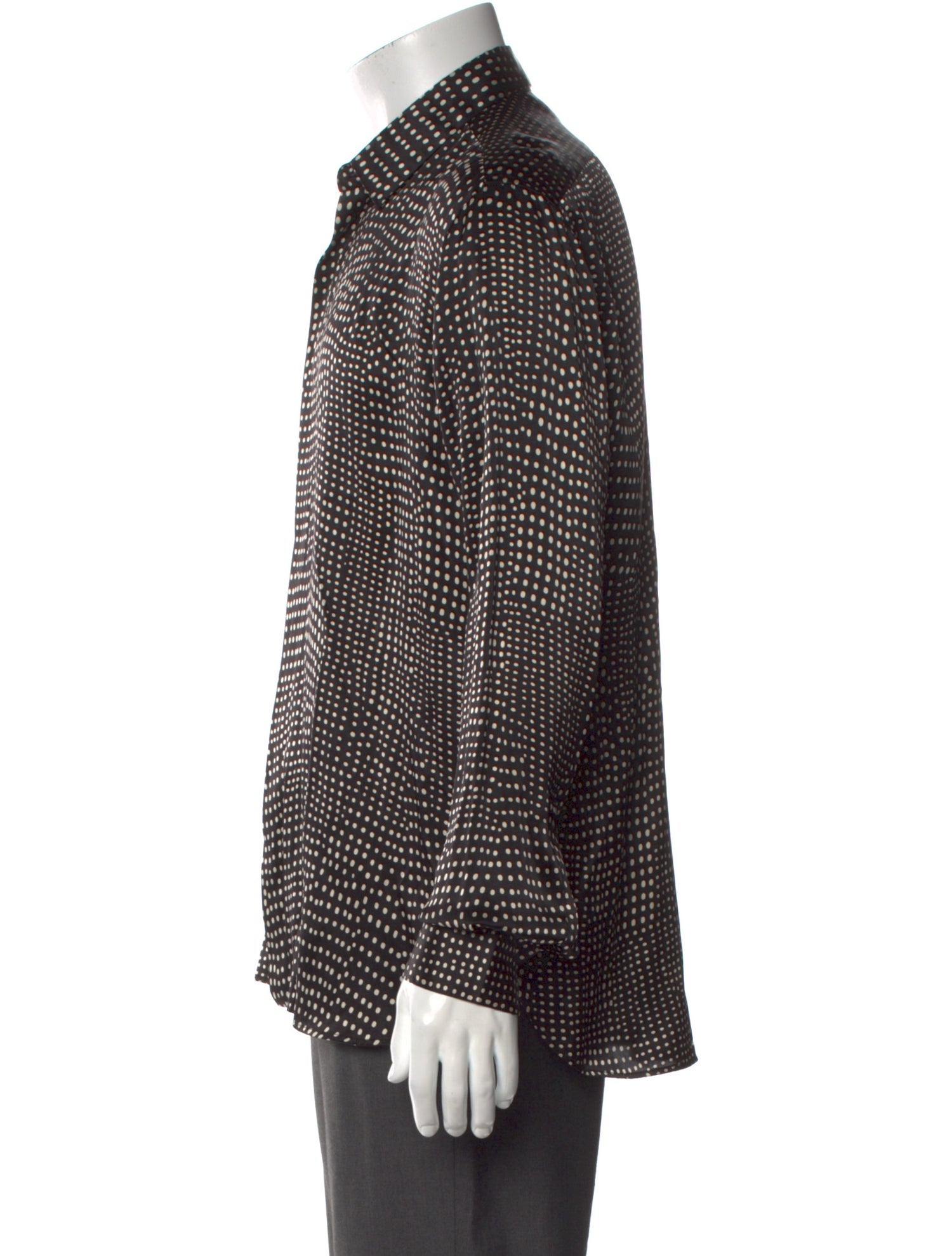 Saint Laurent 2020 Silk Dress Shirt