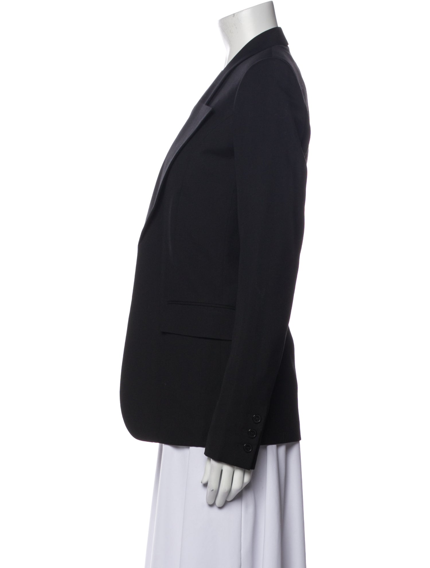 Saint Laurent Virgin Wool Blazer