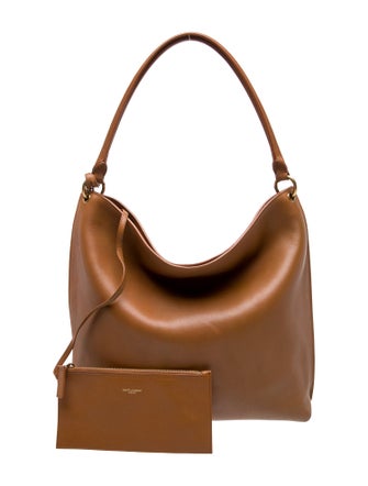 Saint Laurent Leather Hobo