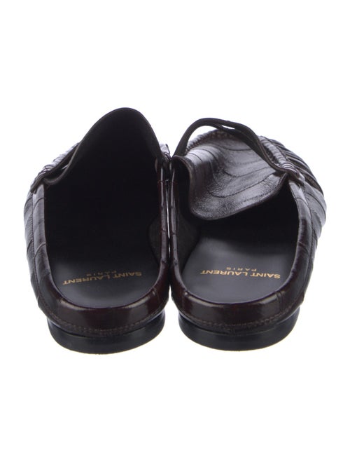 Saint Laurent Peg loafer Leather Mules